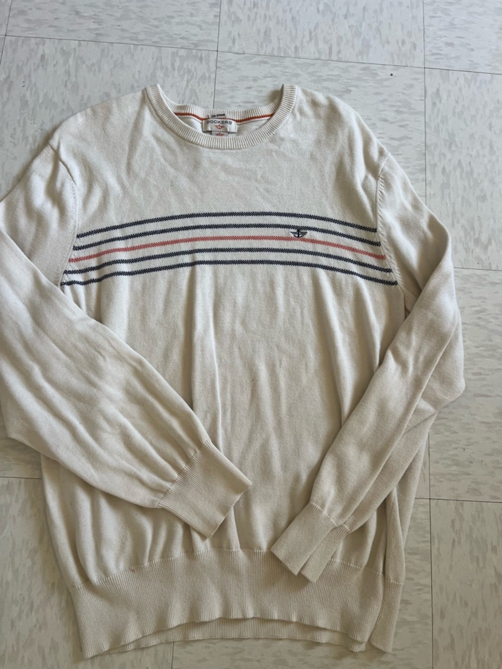 Vintage Striped Lightweight Sweater